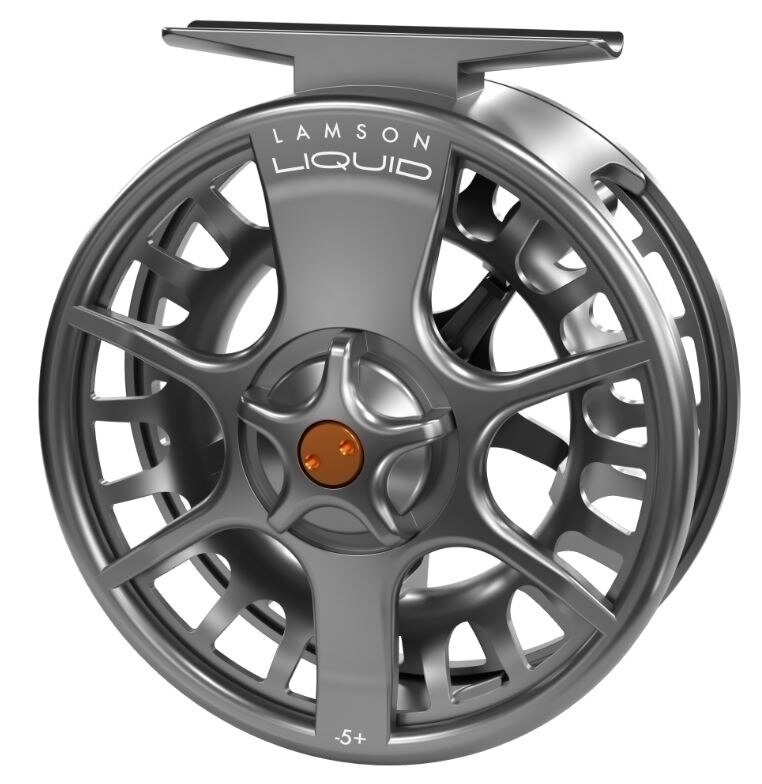 Waterworks Lamson Liquid Fly Reel in Smoke